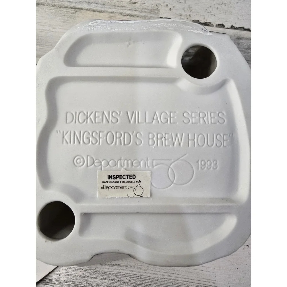 Dept 56 Dickens Village Kingsford's Brew House 5811-4 Lighted Christmas Building